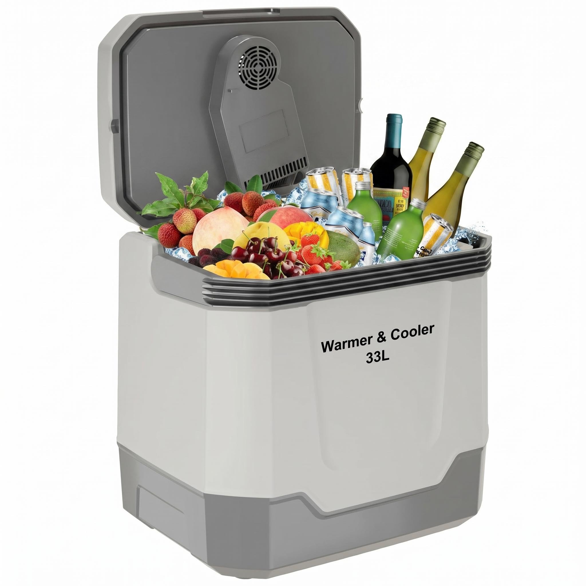 PrecisionAuto bMj-lnfy-AJ-Sh7vrQjVqx8d6V 1.2 cu ft Compact Fridge Gray