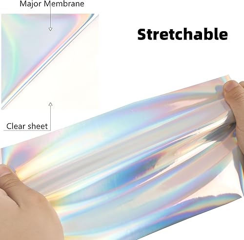 Vista 158 de FUNKAKA Rollos de vinilo de transferencia de calor HTV azul lago, 12 pulgadas x 9 pies, vinilo azul lago brillante para planchar para camisetas