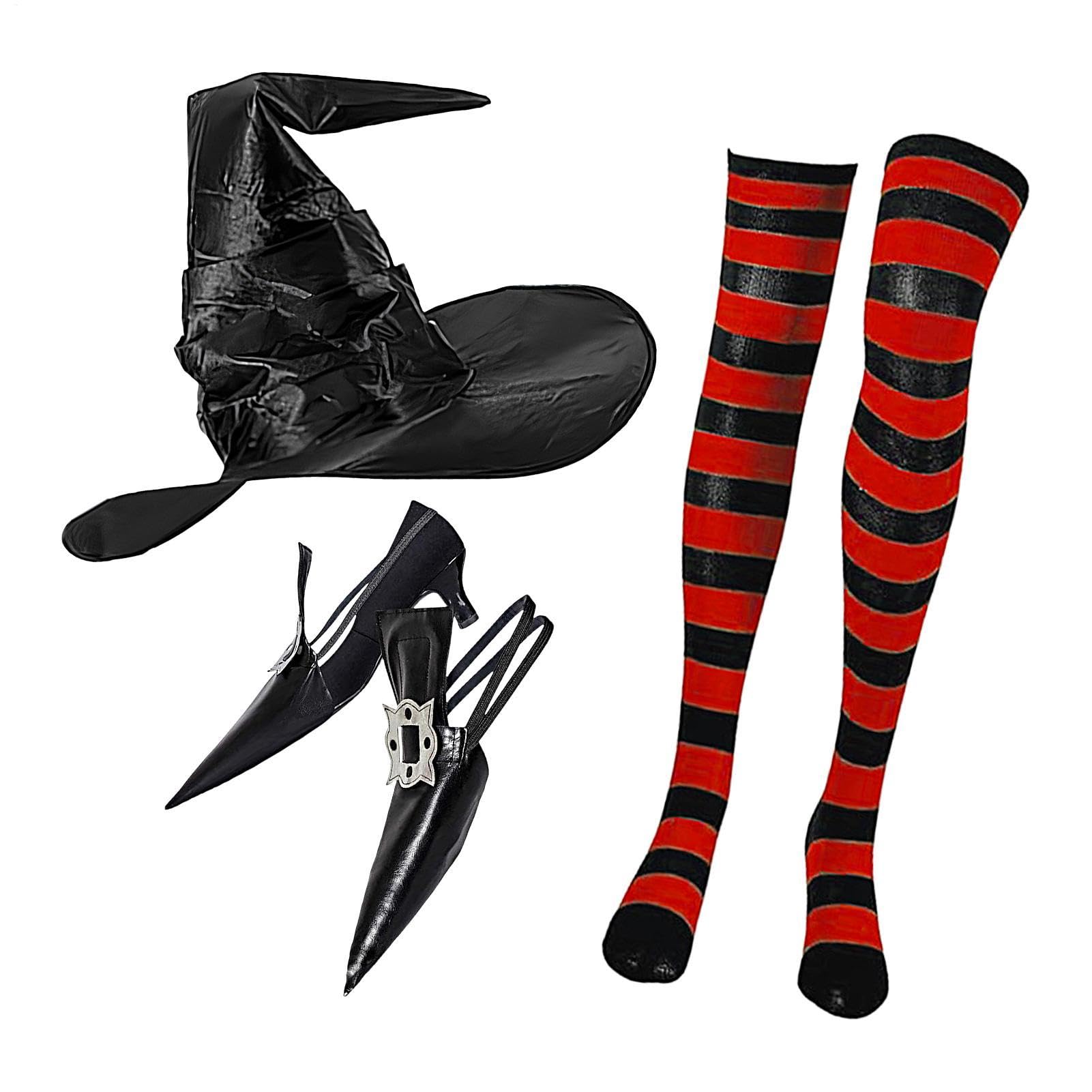 Ensemble de Vêtements de Mascarade Fluides pour Soirée Sorcière - 8