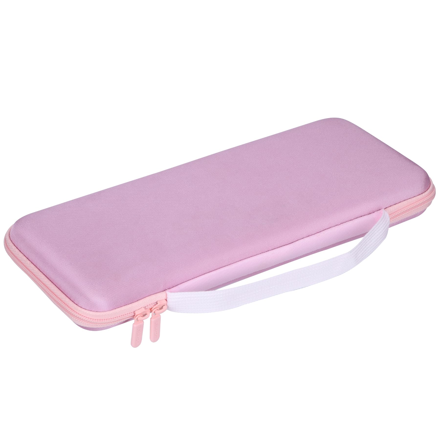 Lebakort Dur Étui Housse Cas Compatible avec Logitech Pebble 2 Combo K380s K380 Clavier sans Fil et M350s M353 Souris (Rose)