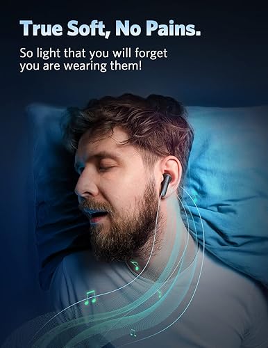 Miniatura 7 de True Wireless Headphones Bluetooth 5.2 – Auriculares con cancelación de ruido, auriculares de baja latencia de 100 ms con tiempo de reproducción de