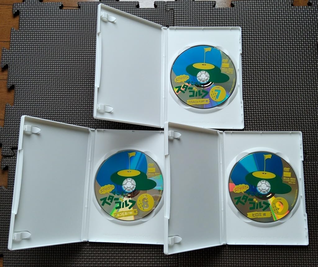 Amazon.co.jp: DVDおぎやはぎの そこそこスターゴルフ vol.7 8 9