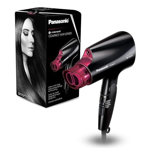 Miniatura 9 de Secador de pelo con mango plegable y tecnología nanoe para un cabello más suave y brillante 082libras de Panasonic Compact