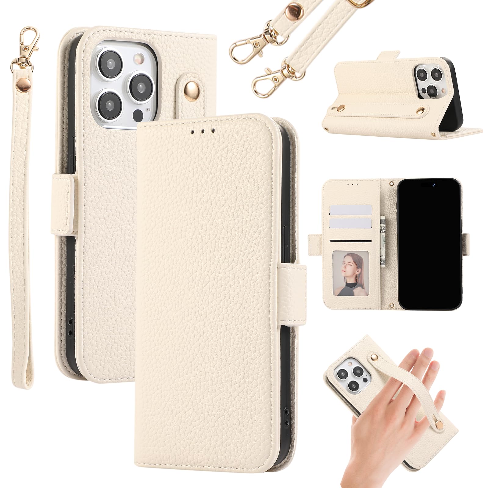 Amazon.co.jp: Carambola 16に適合する 手帳型 スマホケース カード