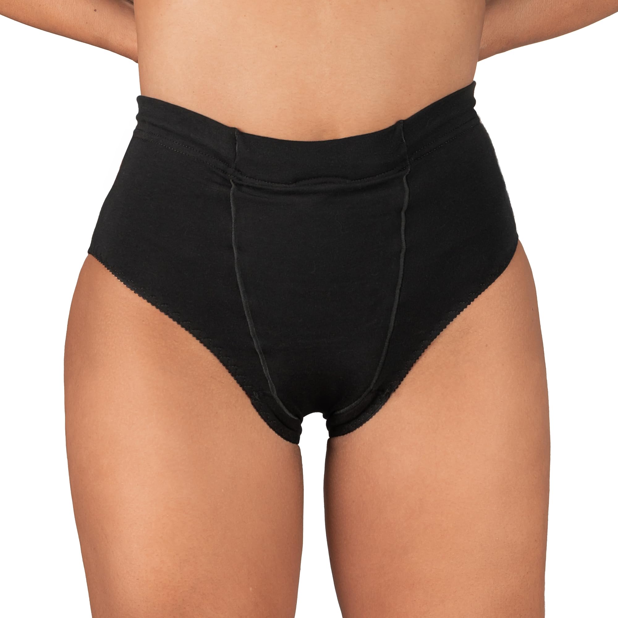 Vulvar Varicosity and Prolapse Support Brief with Groin Compression Bands