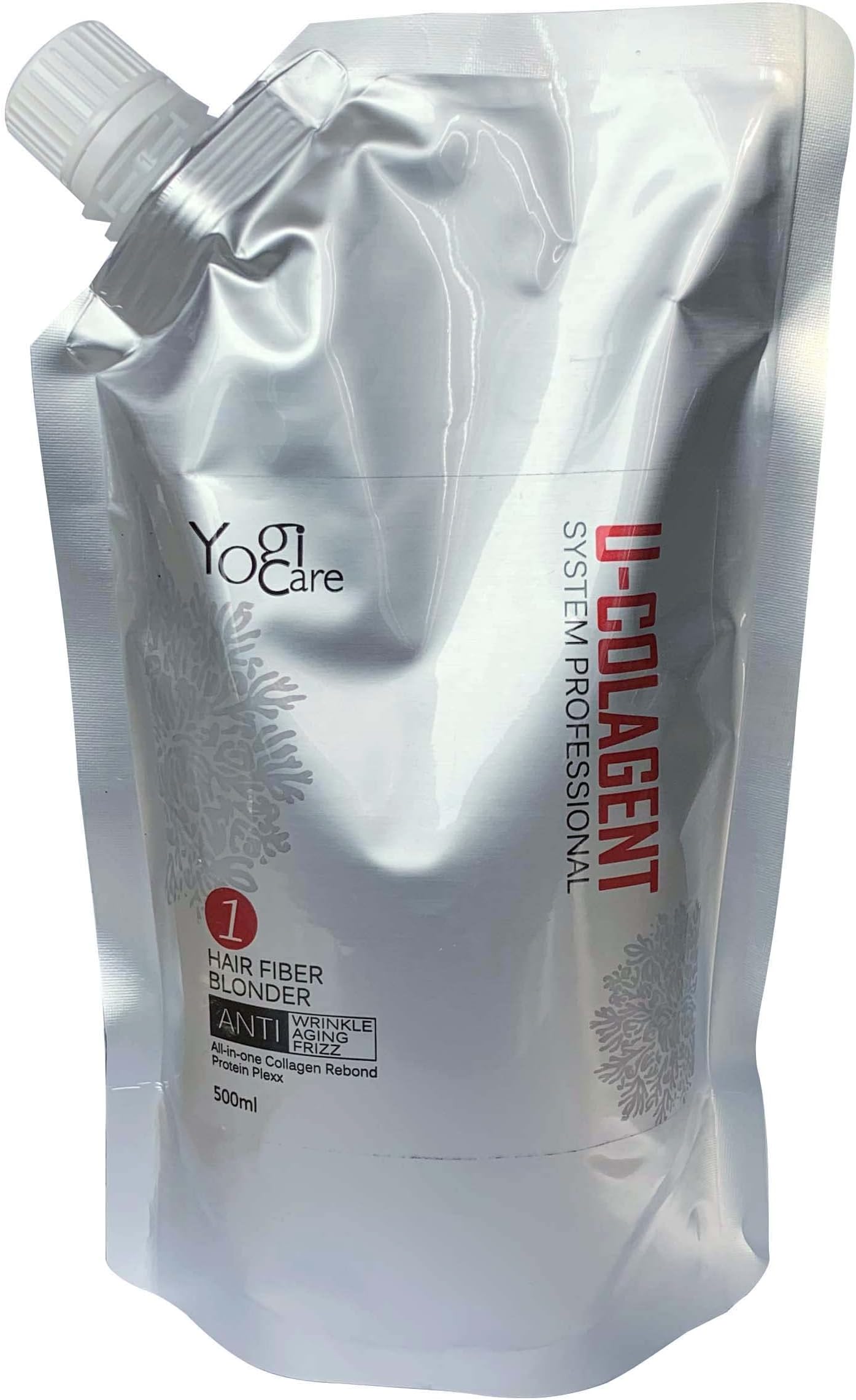 U Collagent Professional Hair Rebonding Protein Treatment Step 1 and Step 2 (500ml+500ml)