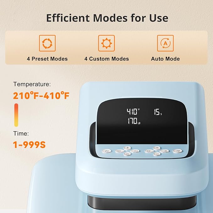 Termofijadora HTVRONT para Gorras con 2 Platillos miniatura 9