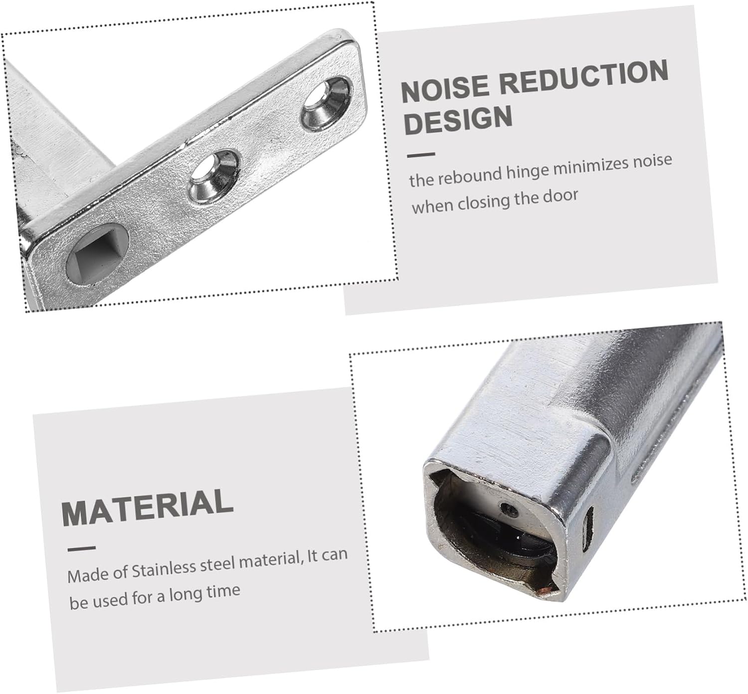 Artibetter Freezer Door Hinge Refrigerator Hinge Automatic Closure for Smooth Opening Closing Easy Installation for Freezer Owners Replacement Part
