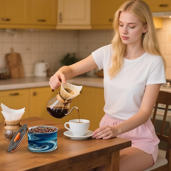 Almacenador de Alimentos ALAZA 30 oz Acero Inoxidable para Café, Té, Azúcar miniatura 9