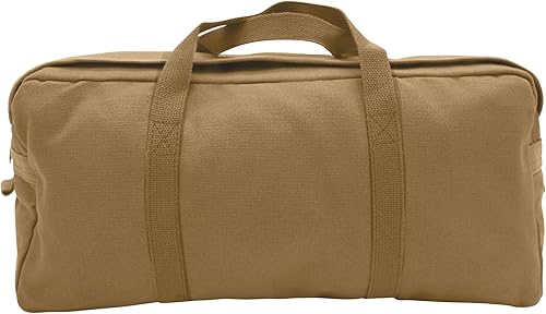 Miniatura 6 de Rothco Bolsa de herramientas estilo petrolero de lona, 19 "x 9" x 6", Negro -, Bolsa de herramientas