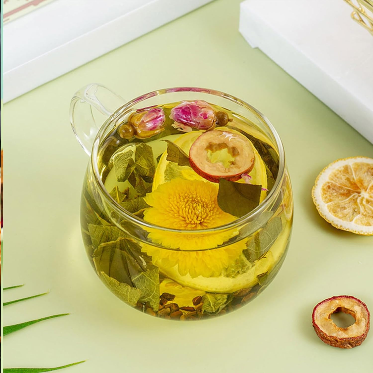Winter Melon Lotus Leaf Tea,30 Bags Oil Cleaning Tea,lotus leaftea,winter melontea,9 Ingredients Blend Formula (90pc)