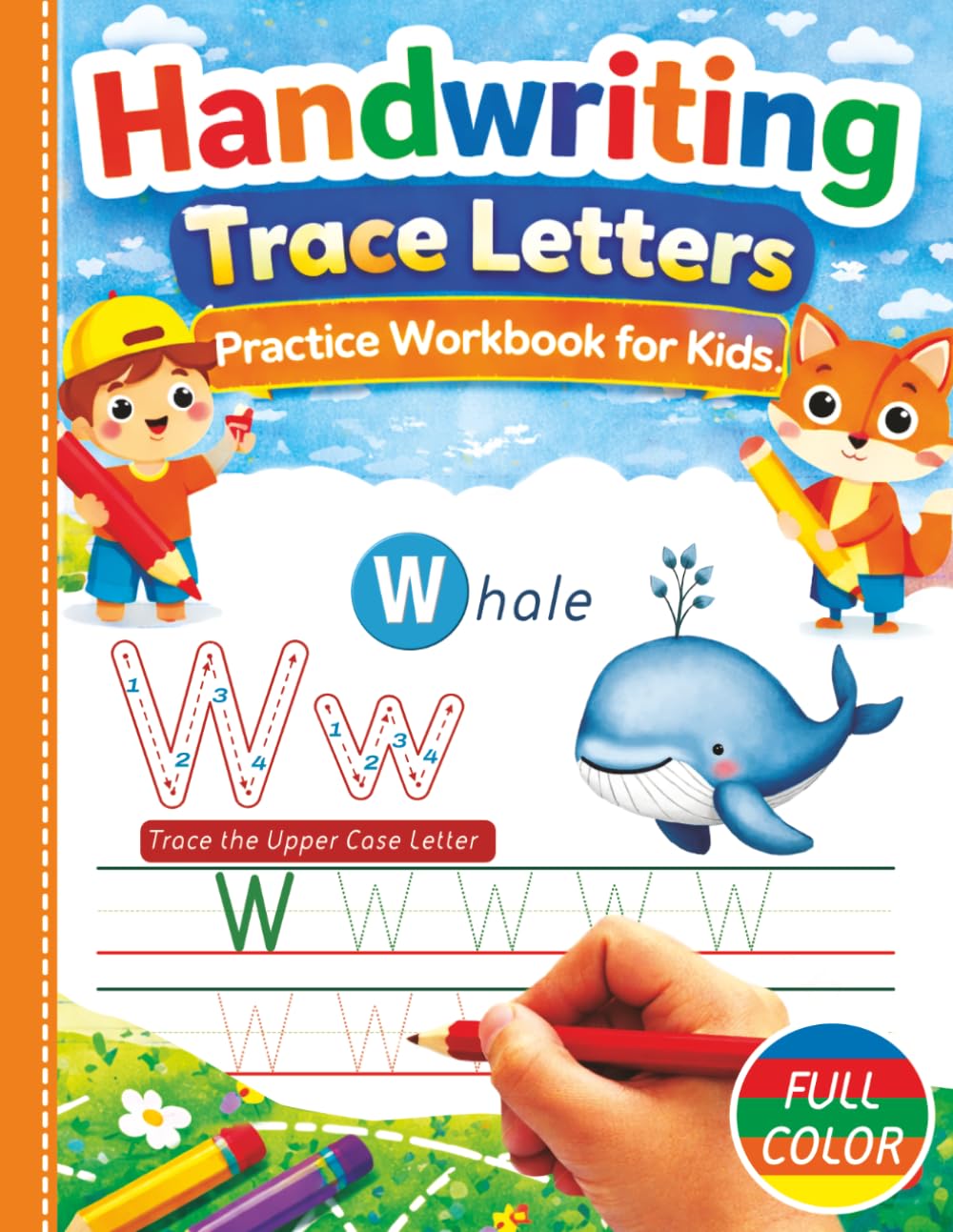 Handwriting Trace Letters Practice Workbook for Kids: Exercises to Prepare for Learning to Write for the First Time for Beginning Children