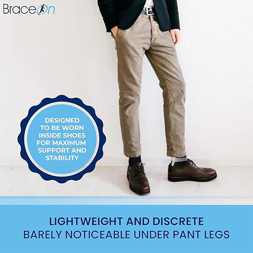 Miniatura 5 de AFO Drop Foot Brace - Sueco Ultra Lock Pie Drop Brace para caminar, ligero, hombres, izquierda