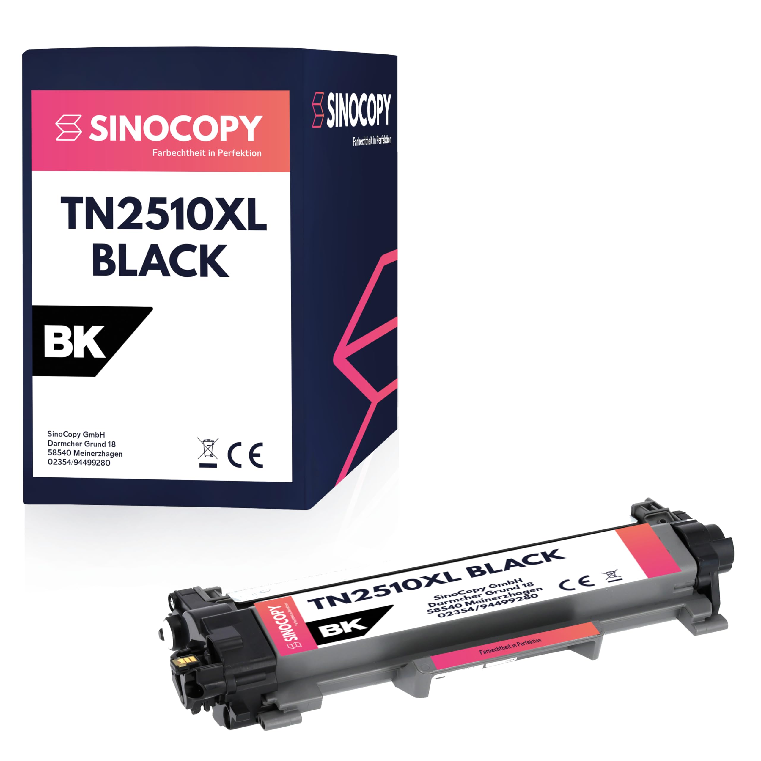 Brother Mfc-l2860dwe Kineco TN2510 Cartouche Toner Compatible Pour Brother HL-L2400DWE MFC-L2835DW DCP-L2660DW HL-L2445DW MFC-L2827DW, TN-2510 / Noir Brother Hl-l2445dw