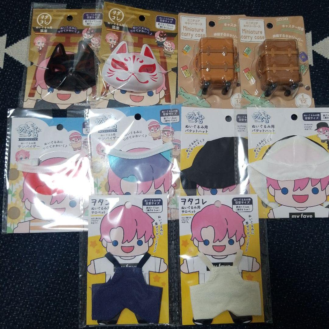 ヲタコレ ぬい活 ちょうちょの羽 (赤・桃・黄・青・緑・紫)セリア ヲタコレ ぬい活 ちょうちょの羽 6色セット (赤・桃・黄・青・緑・紫