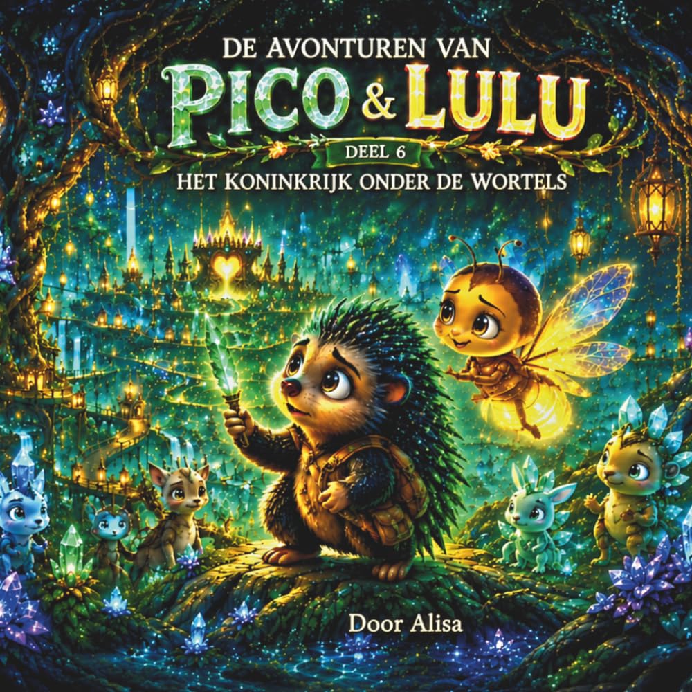 De Avonturen van Pico & Lulu – Deel 6: Het Koninkrijk onder de Wortels: Een magisch avontuur over vriendschap, moed en de hoop die in ieder van ons schuilt