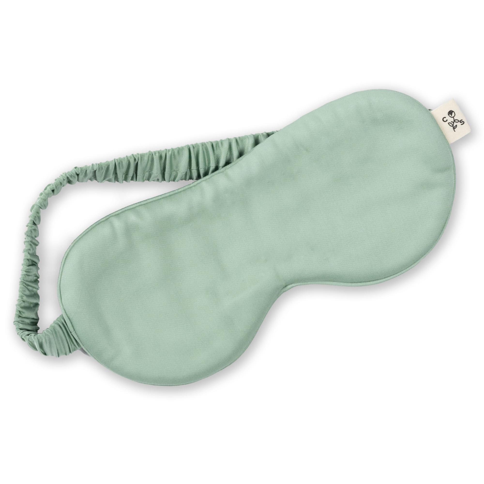 Clementine Mulberry Silk Sleep Mask Full Blackout Contoured Eye Mask for Sleeping Organic Non-Toxic Oversized Night Blindfold Hypoallergenic