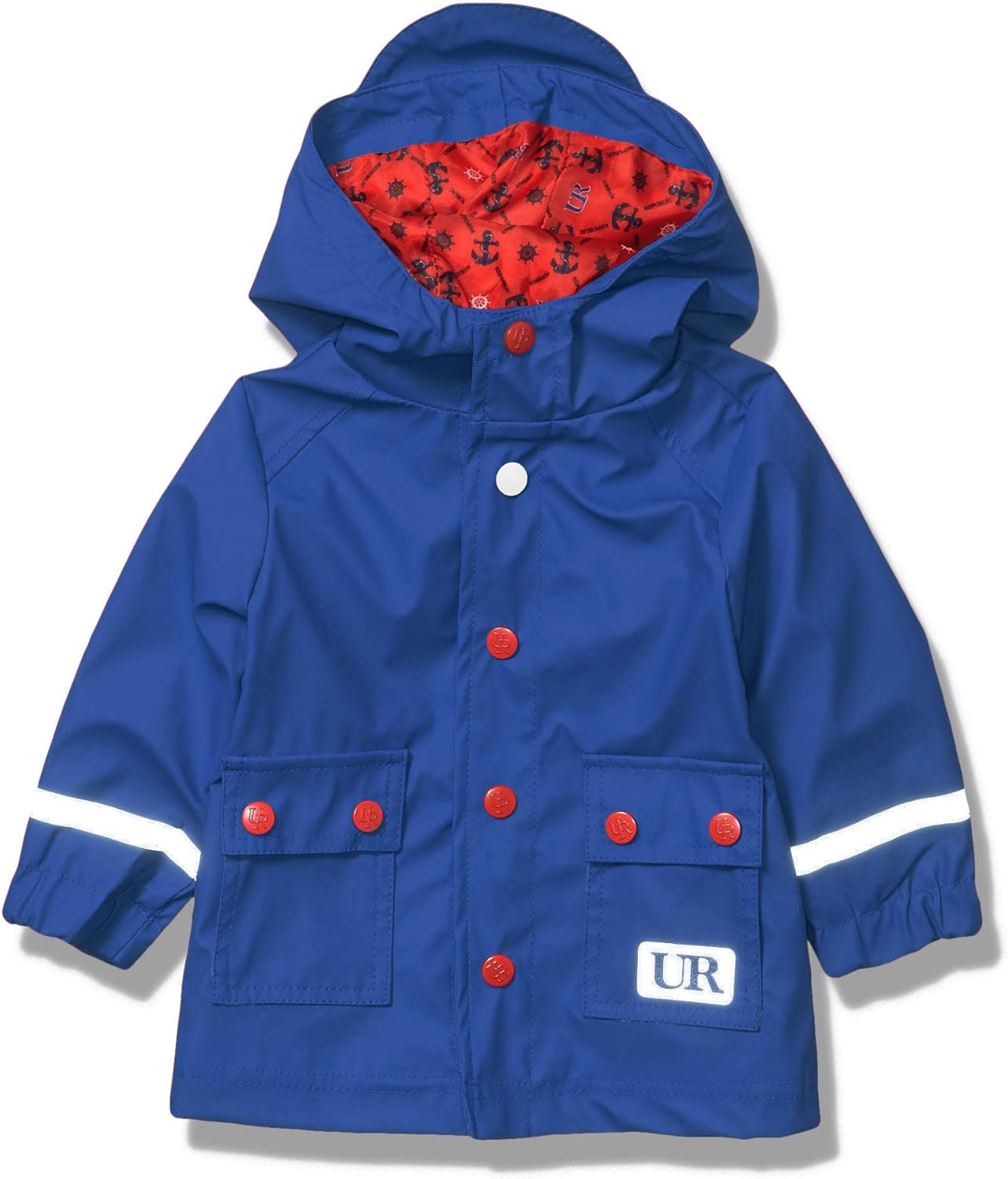 Urban Republic Baby Boys Raincoat Jacket, Blue, 12 Months Amazon.co
