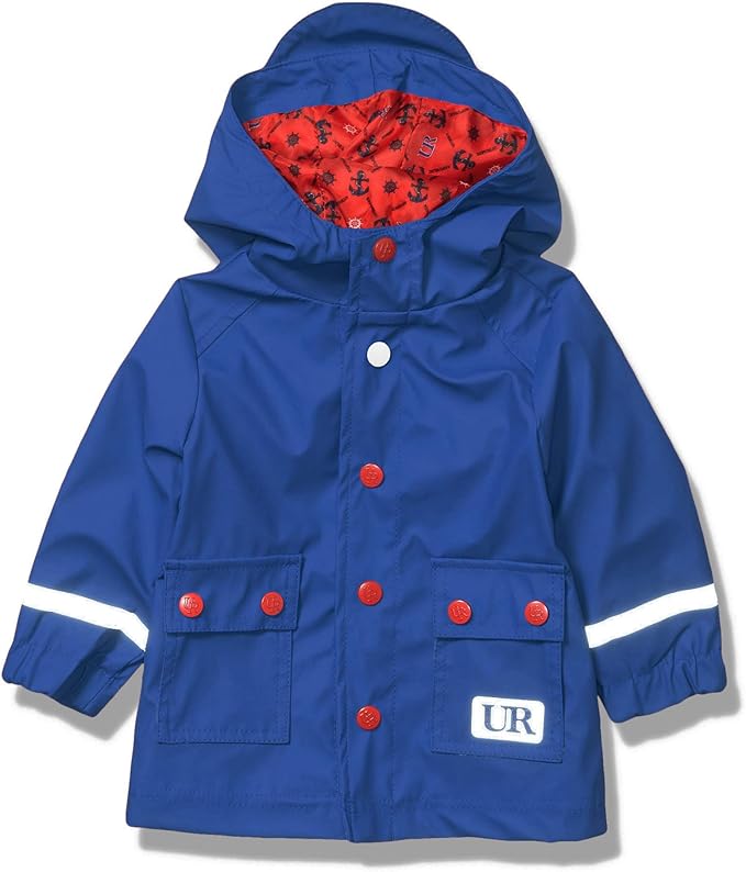 Urban Republic Baby Boys Raincoat Jacket, Blue, 12 Months : Amazon.co ...