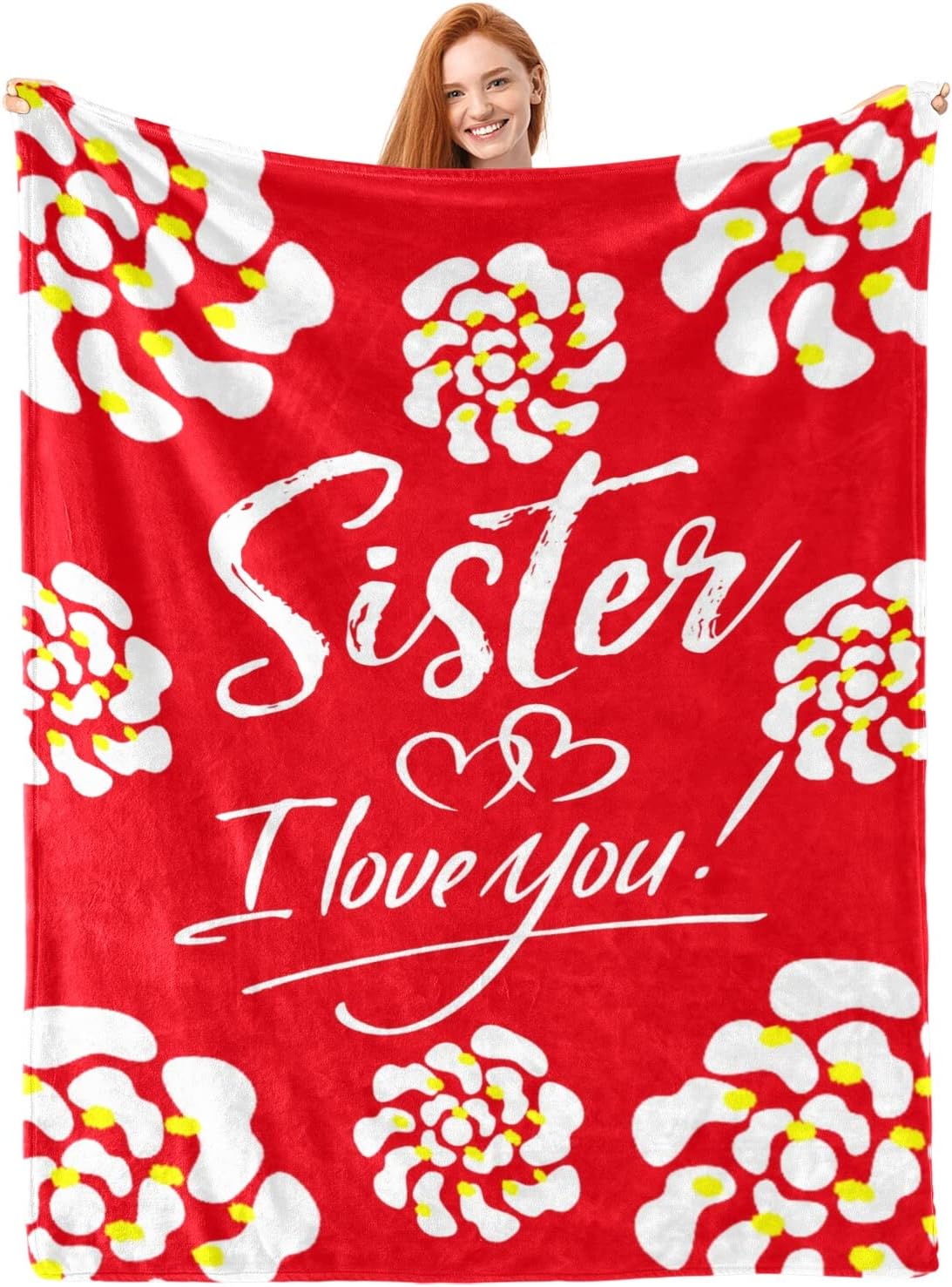 Sisters Gifts from Sister Blanket, Sister Birthday Gifts