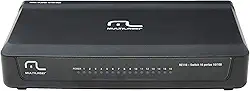 Mini Switch Multilaser 16 Portas 10/100 Mbps Mdi/Mdix Bivolt - RE116