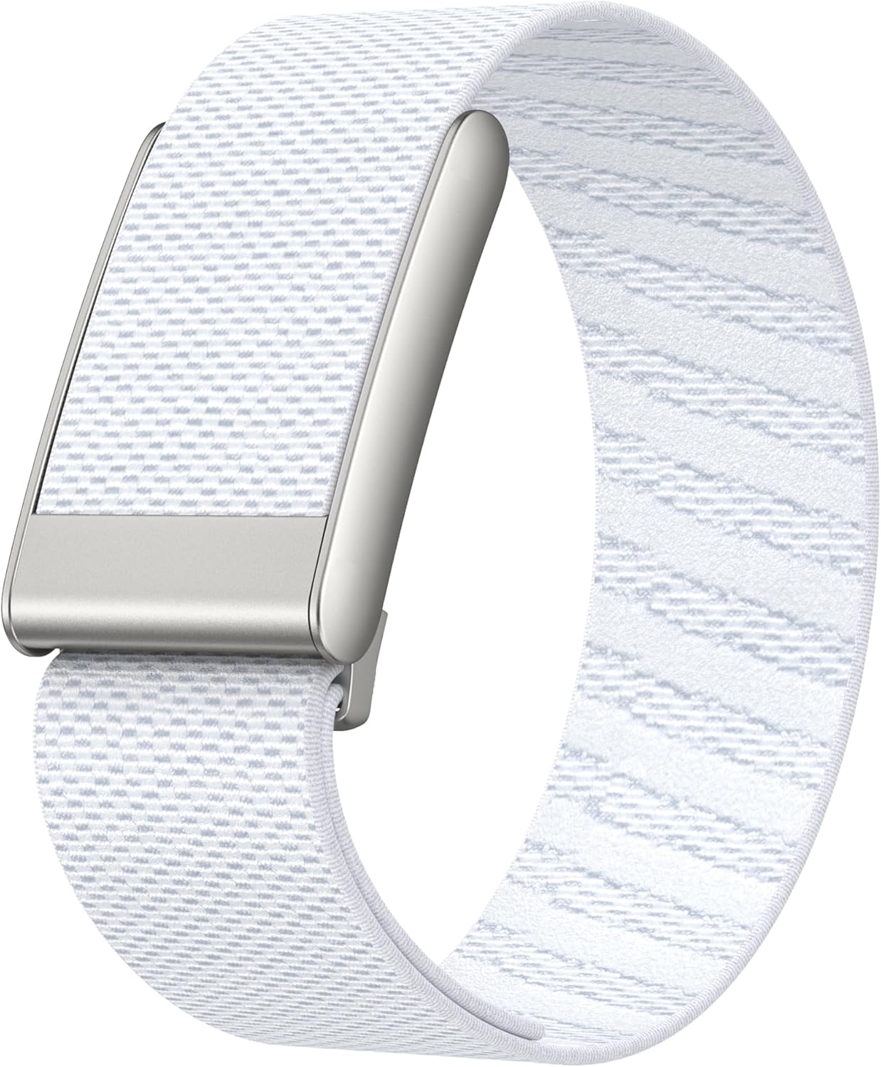 mimo Nylon Sport Band Compatible with Whoop 5.0 Bands One, Peak, Life, and MG Band, Soft, Breathable, Adjustable Sports Loop Replacement for Whoop Band 5.0 - Not Compatible with Gen 4 (White, For Whoop 5.0)