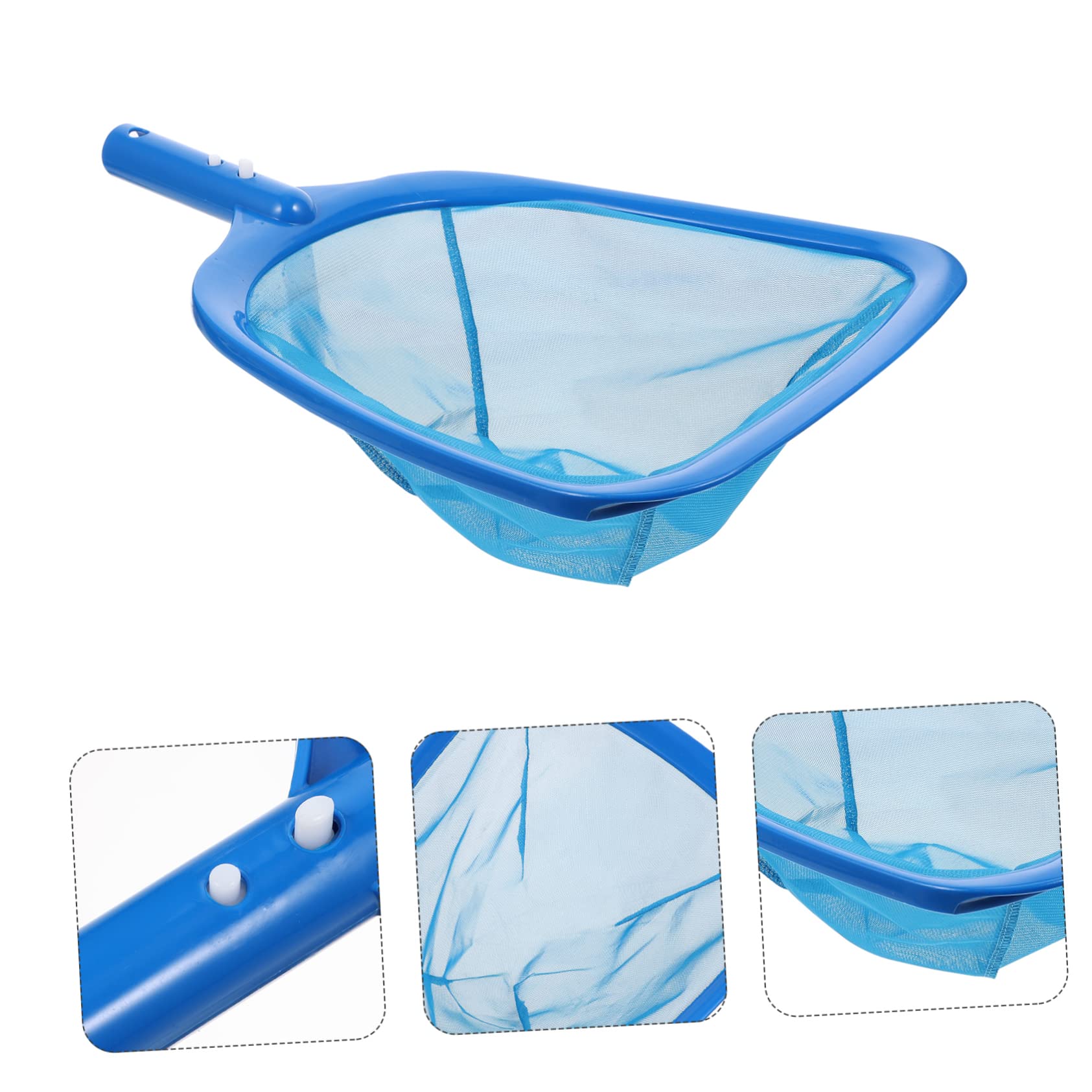 Toddmomy 3pièces Épuisette De Nettoyage pour Piscine avec Filet Ultra Fin Outil De Ramassage Débris pour Étangs Spas Et Pataugeoires Accessoire Pratique Et Corrosion