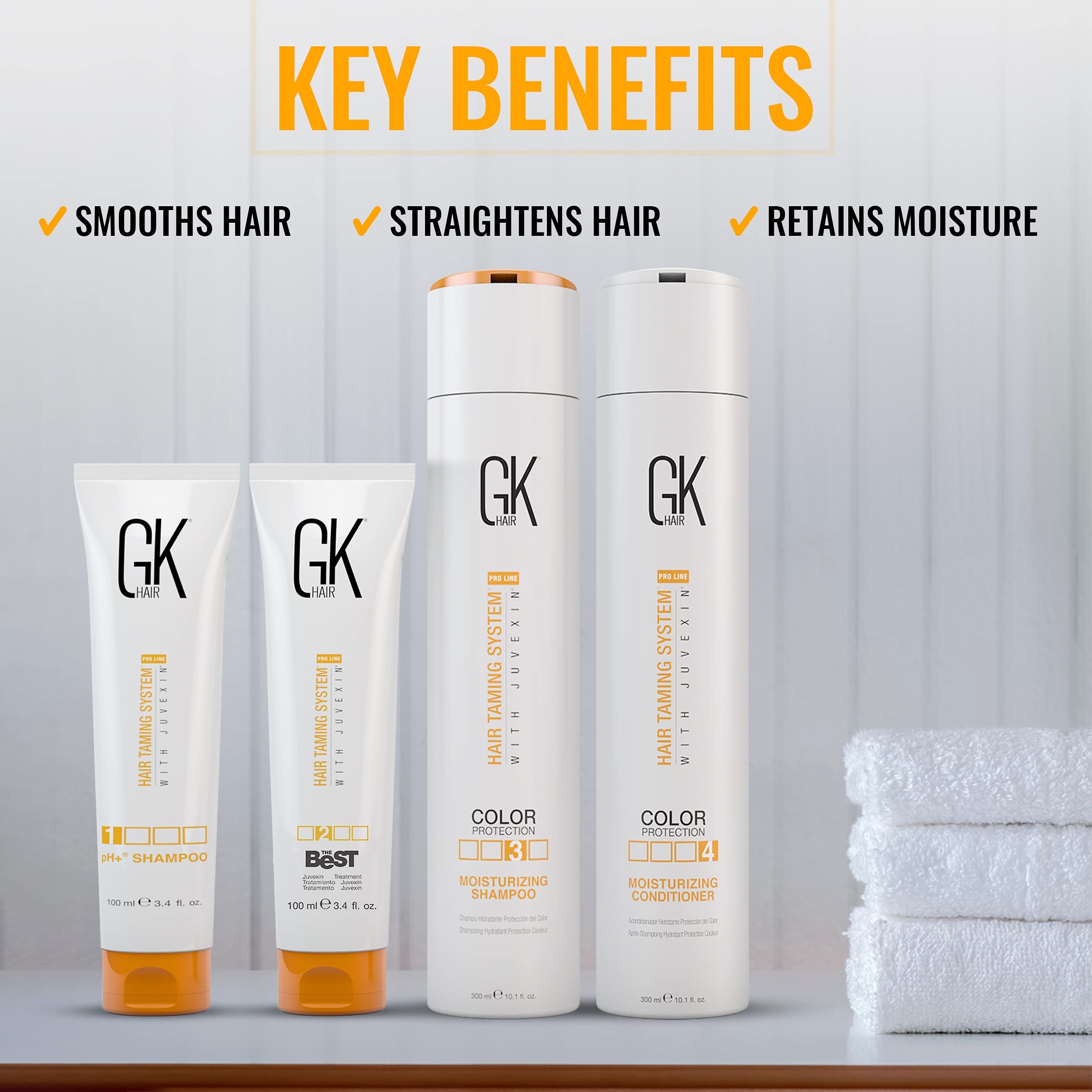 GK HAIR Global Keratin The Best Kit Smoothing Keratin Hair