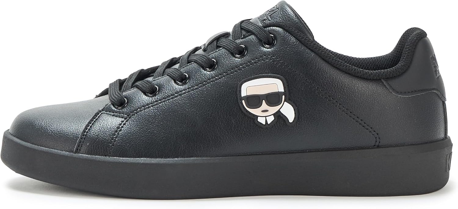 Karl Lagerfeld Mens Claude Lace Up Sneaker