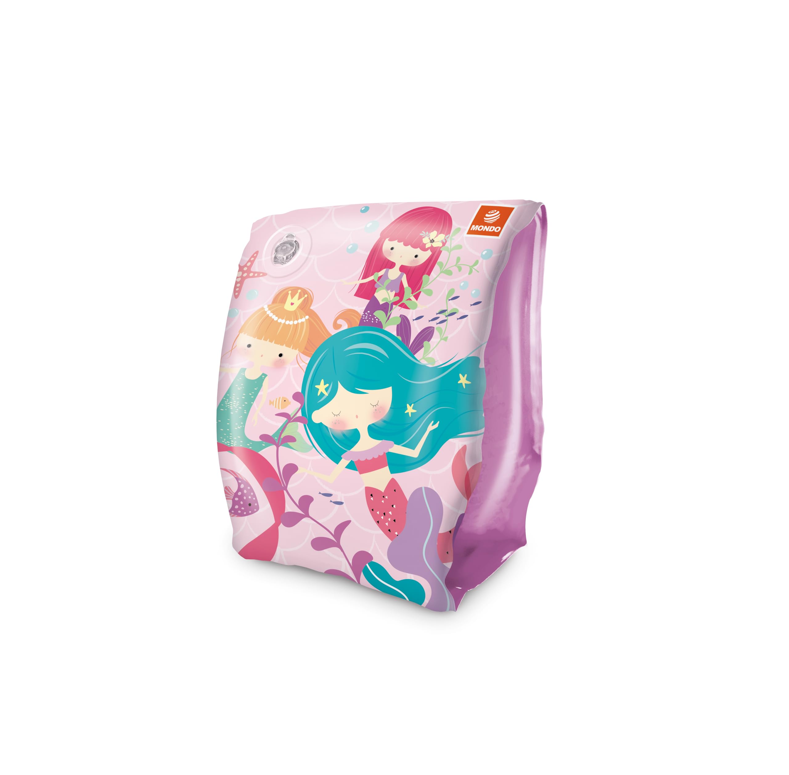 Mondo Toys - set braccioli e ciambella bambini mare estate piscina (sirenette)