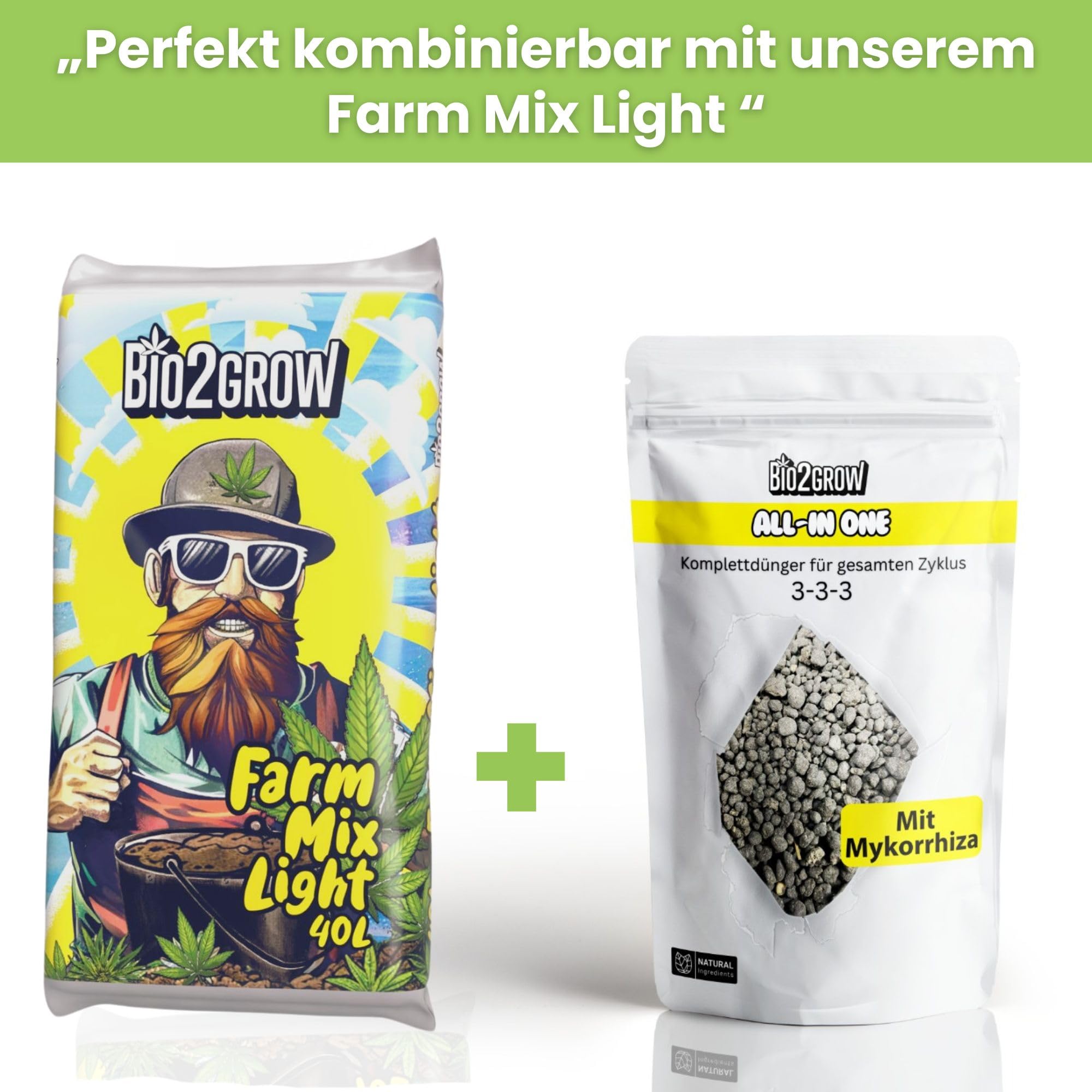 All in One Dünger 4,5KG organisch Langzeitdünger für Wachstum & Blüte Garten Pflanzen