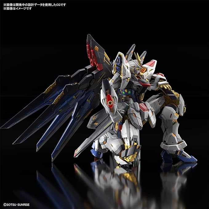 Bandai Hobby Gundam Seed Destiny Strike Freedom Gundam MGEX 1/100 Model Kit miniatura 2