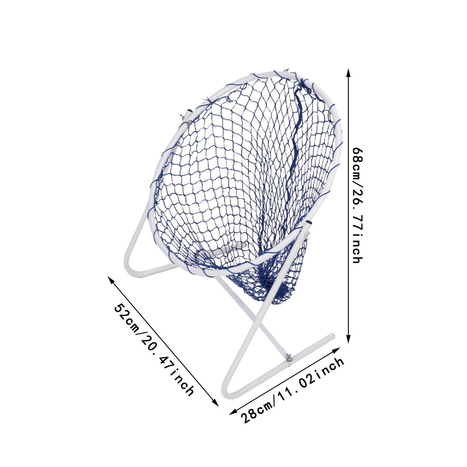 jojomis Golf Chipping Net Practice Net for Short Game Training Easy Setup Portable Multifunctional Nylon Iron Pipe 20.47x11.02x26.77 inch