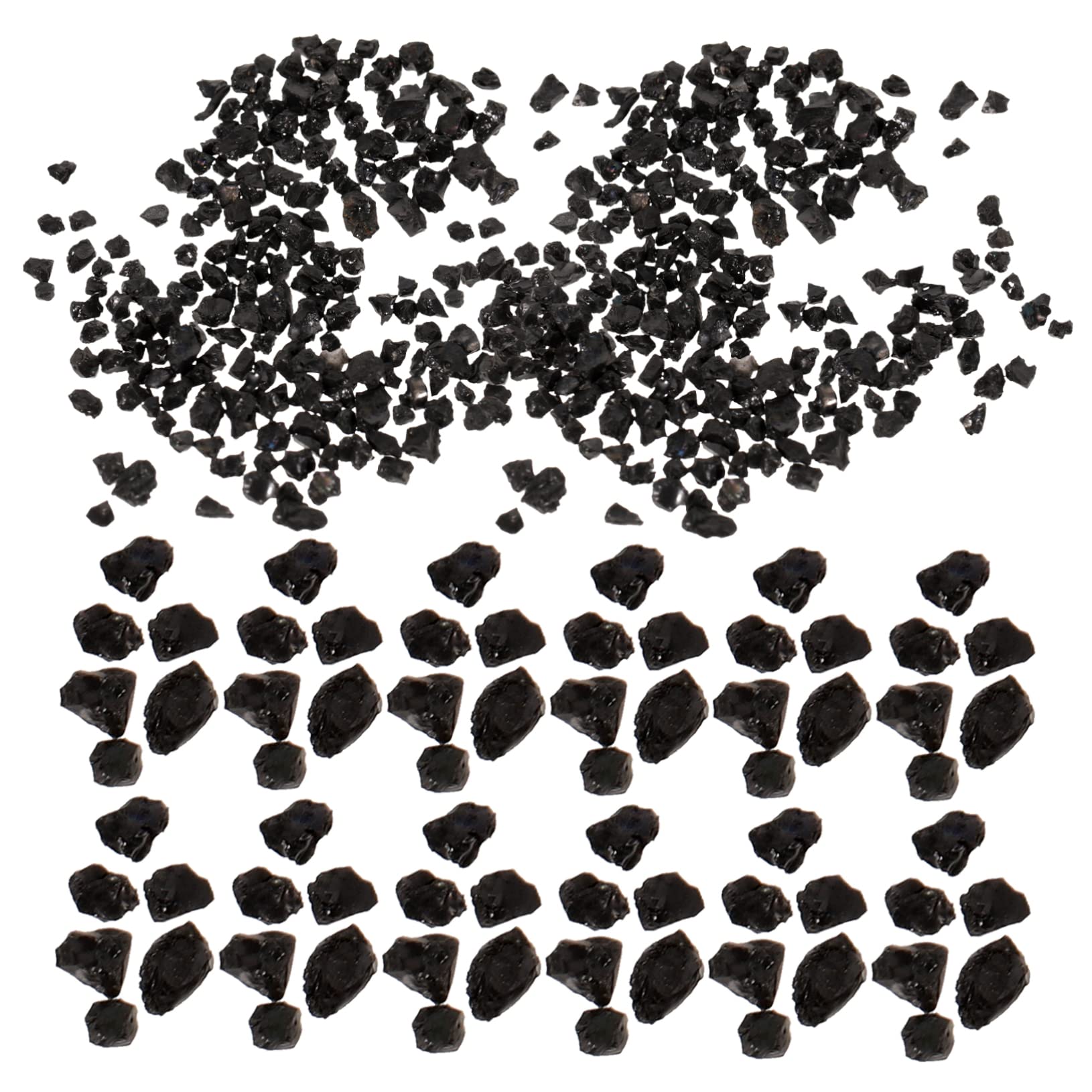 ORFOFE 50g Bag of Mini Garden Rock Decor Natural Stone Decor Basing Stone Decor for Aquarium and Micro-Landscape