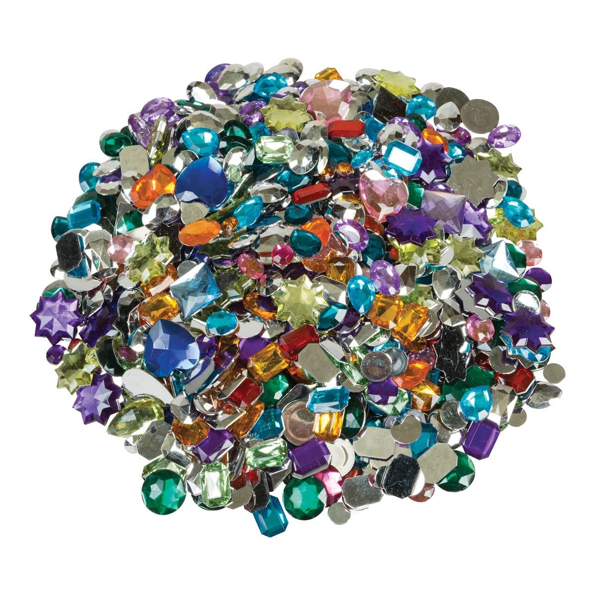 Creativity Street Chenille Kraft Acrylic Gemstones Classpack