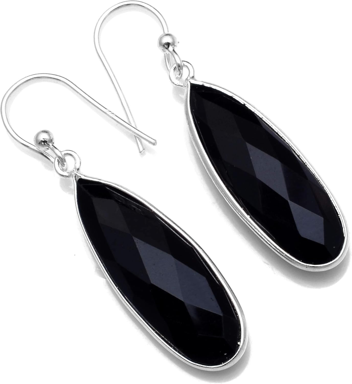 Silver Palace 925 Sterling Silver Natural Gemstone Earrings for Women