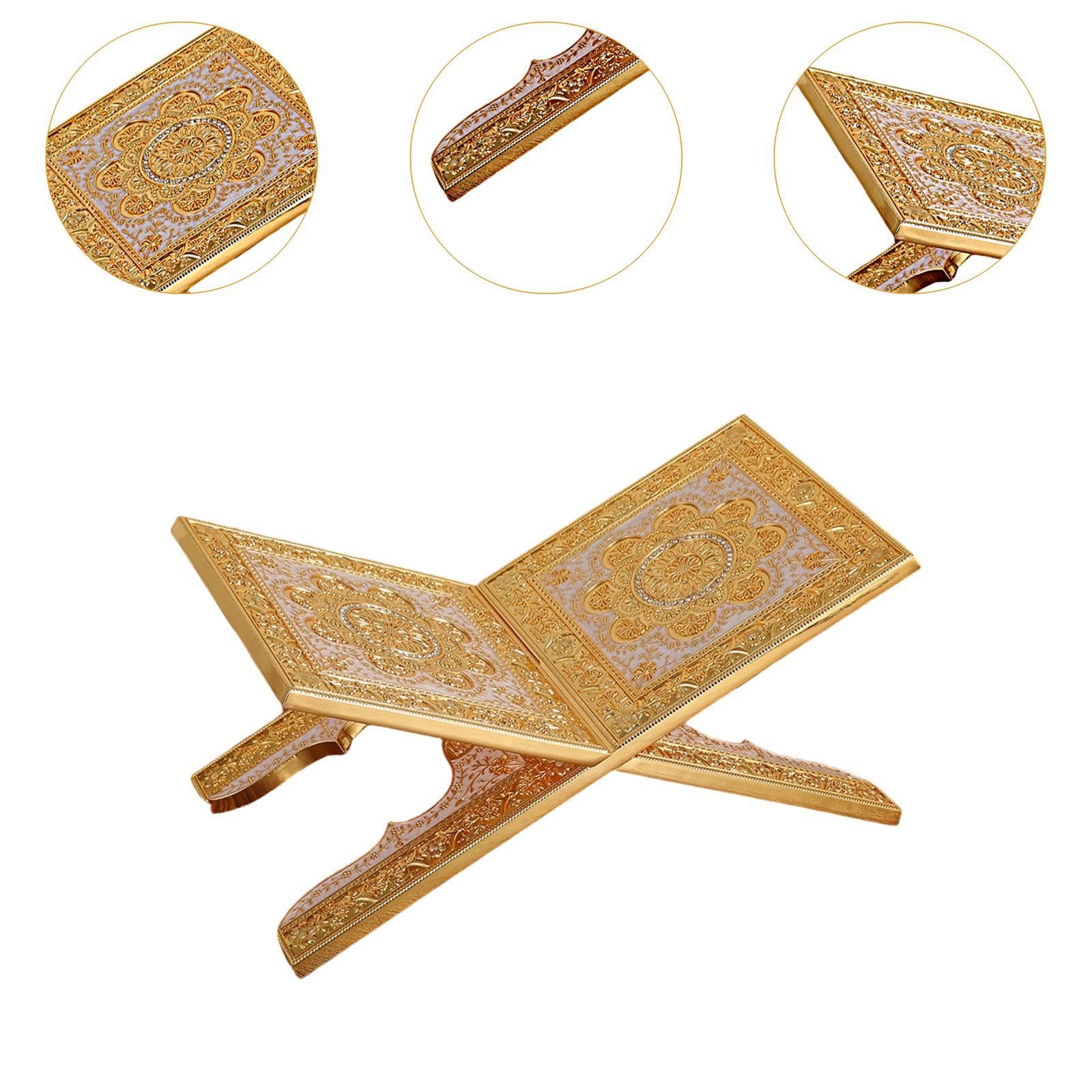 Qianly Stabile E Smontabile in Lega di Zinco con Motivi Decorativi, Adatto per Cucina, Lettura, Ufficio, Casa, Style B