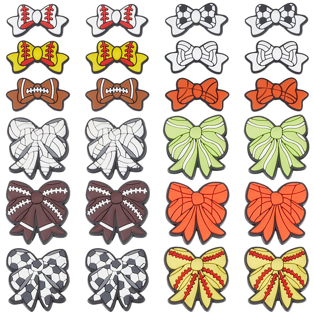 Perles focales en silicone de sport WEBEEDY pour création de bijoux de basket et tennis