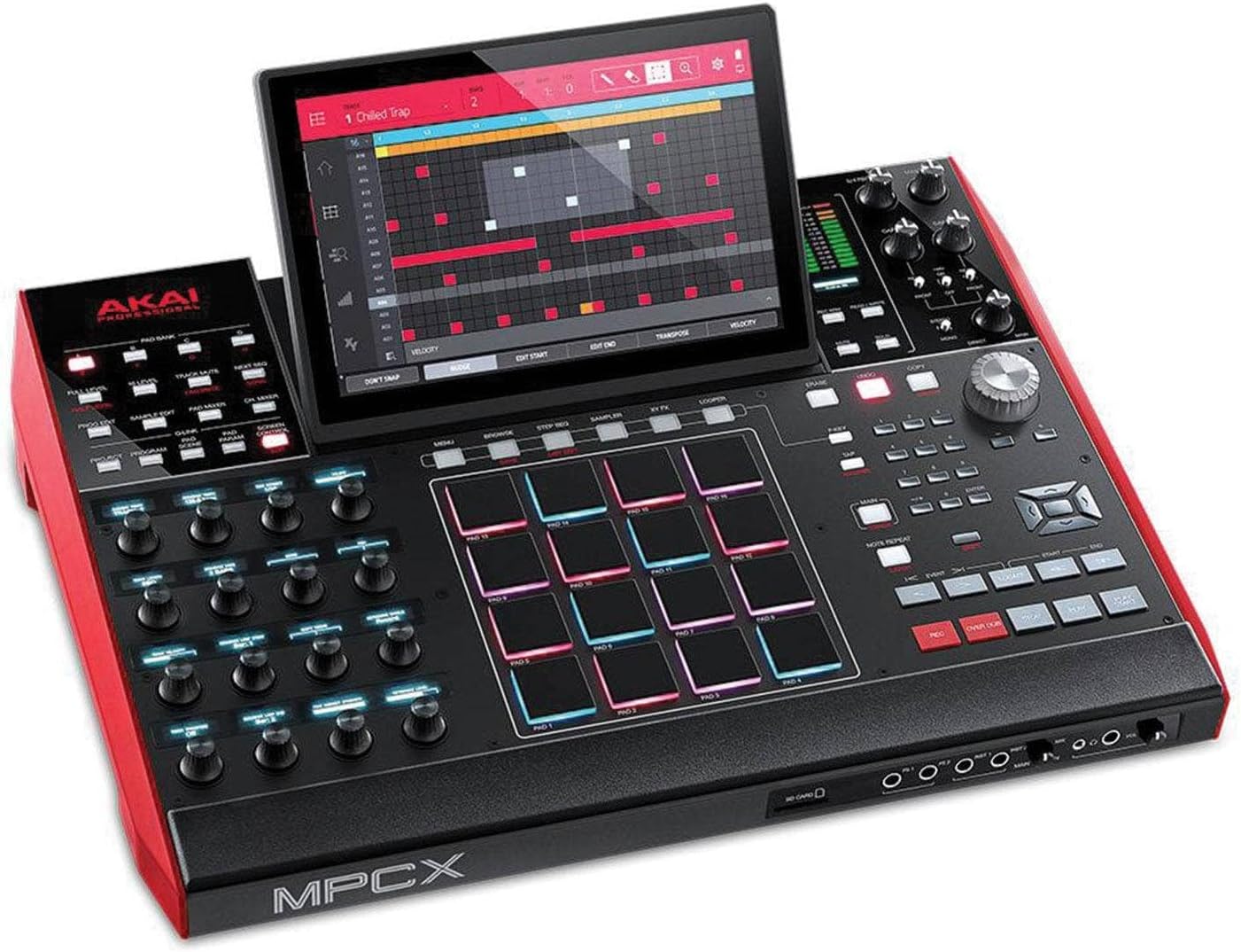 AKAI PROFESSIONAL MPC X â€“ Standalone Drum Machine and Sampler With 10.1-inch display, Beat Pads, Synth Engines and CV Gate Outputs