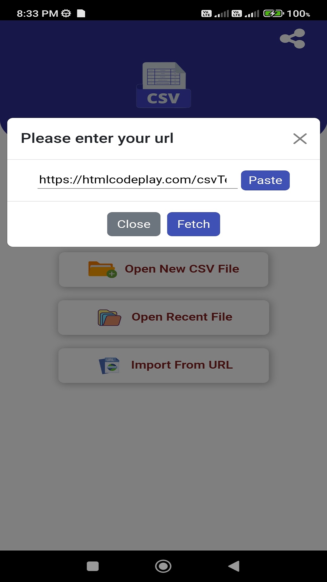 CSV file Create Edit and Viewer - App on Amazon Appstore