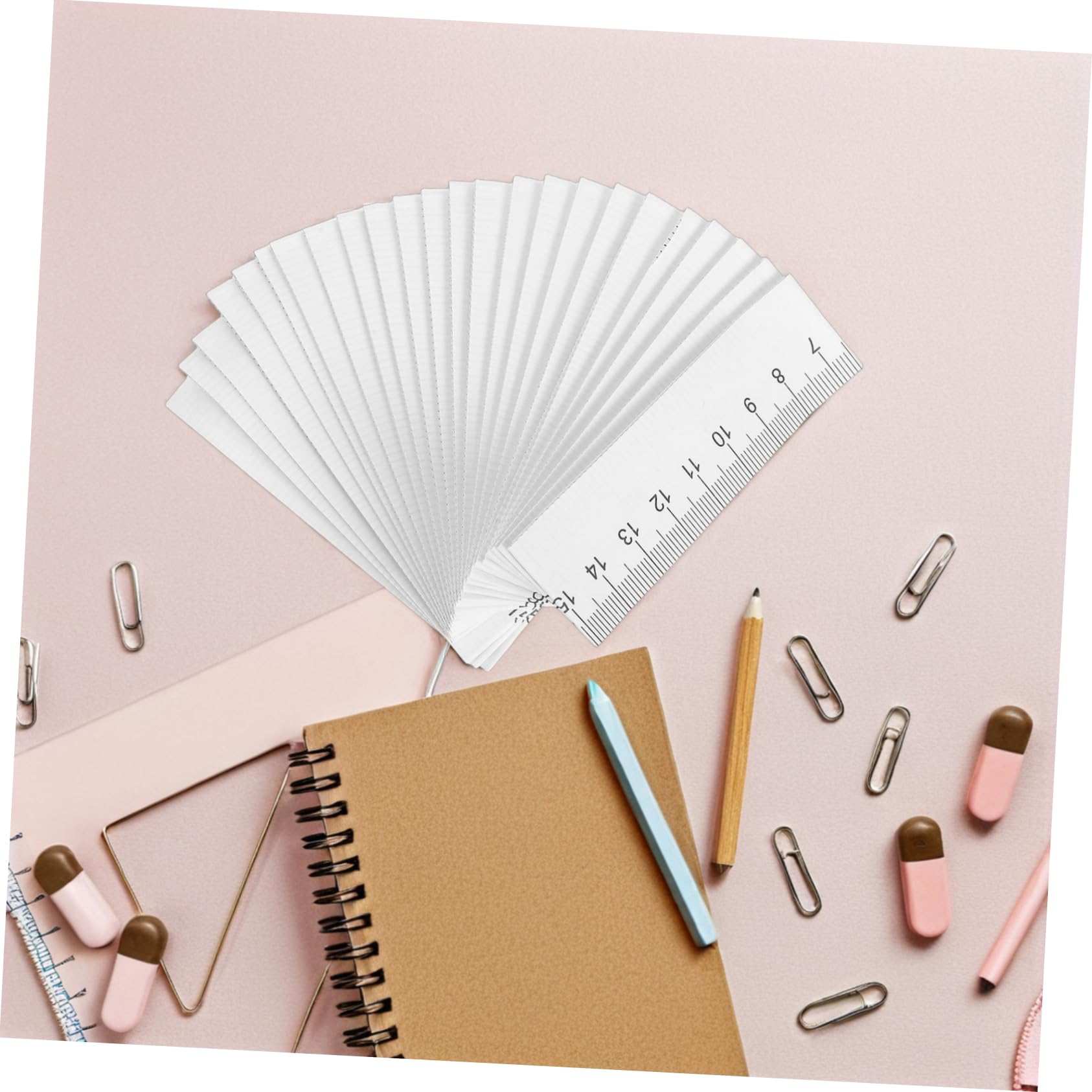 Tofficu 10 Set Di Nastro Biadesivo Resistente Confezione Da 50 Pezzi Nastro Di Carta Per Misurazione Righello Di Misurazione Per Il Corpo Del Bambino 100 Pezzi * 10