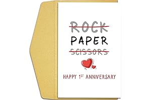 Qiliji Happy 1st Anniversary Card: A Touch of Humor for a Milestone Celebration