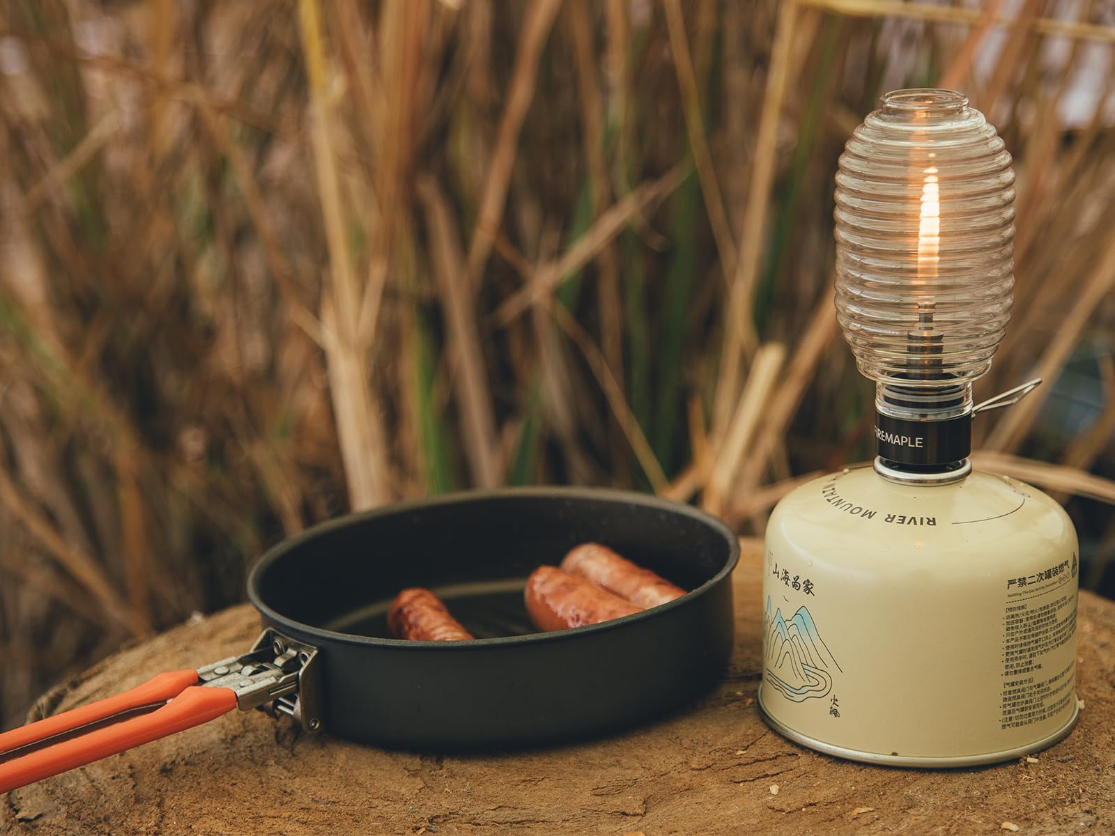 Lanterna A Gas Da Campeggio Fire-Maple - Portatile In Alluminio E Vetro, Per Propano O Isobutano - Foto 5