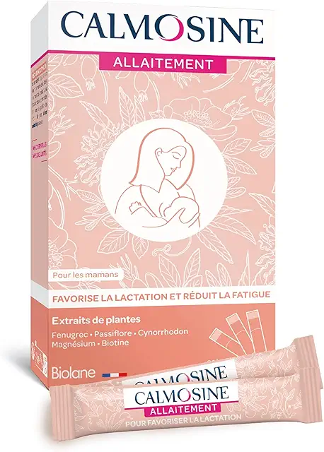 Calmosine Allaitement – Complément Alimentaire pour Favoriser la Lactation – 10 Sticks