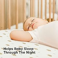 Vista 167 de 2-Pack Waterproof Baby Crib Sheets for Boys, Girls - 52x28 Viscose Derived from Bamboo Toddler Bed Sheet Neutral, Fitted Crib Mattress Protector