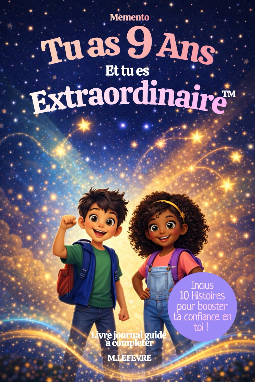 Tu as 9ans et tu es extraordinaire™: 10 histoires pour booster la confiance en soi (Memento : Raconte moi ton histoire)