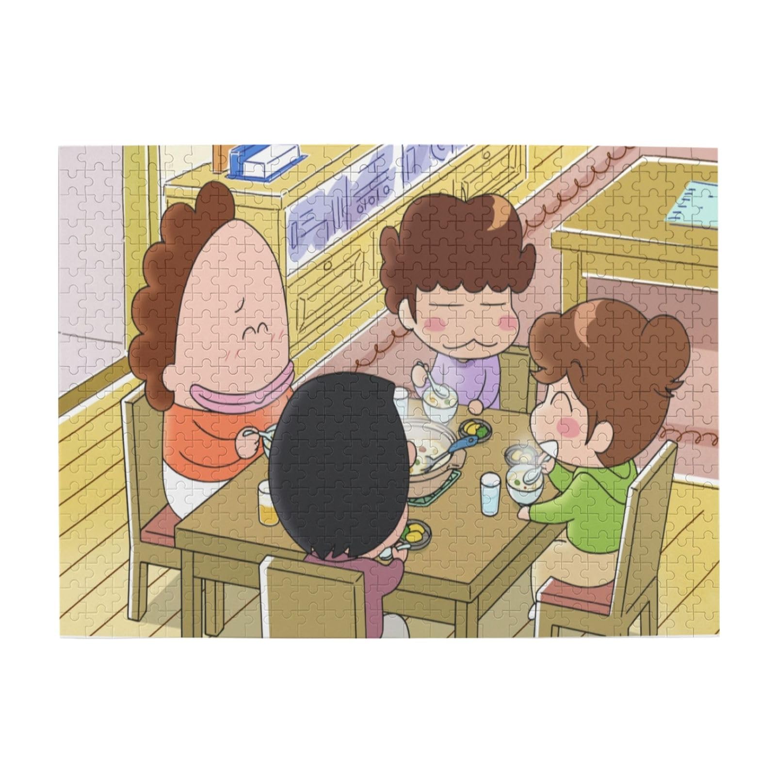 吉田遠志　アスピンにて　500ピース　パネル付き 吉田遠志 アスピンにて 500ピース パネル付き - メルカリ