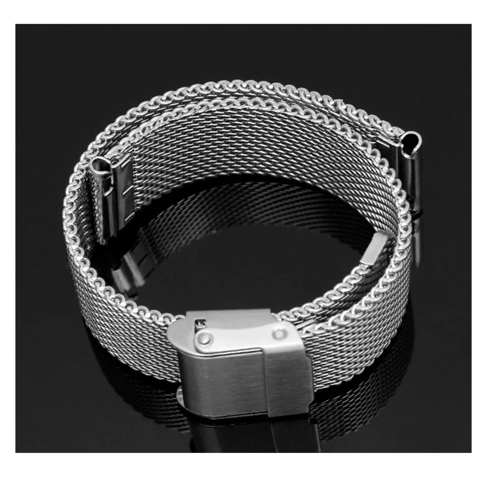 Mesh Watch Band Compatible With T109 Watch Band Compatible With T41 T006 T099 Men's And Women's Strap Steel Watch Band Suitable For Daily Wear(Gold,18mm width)