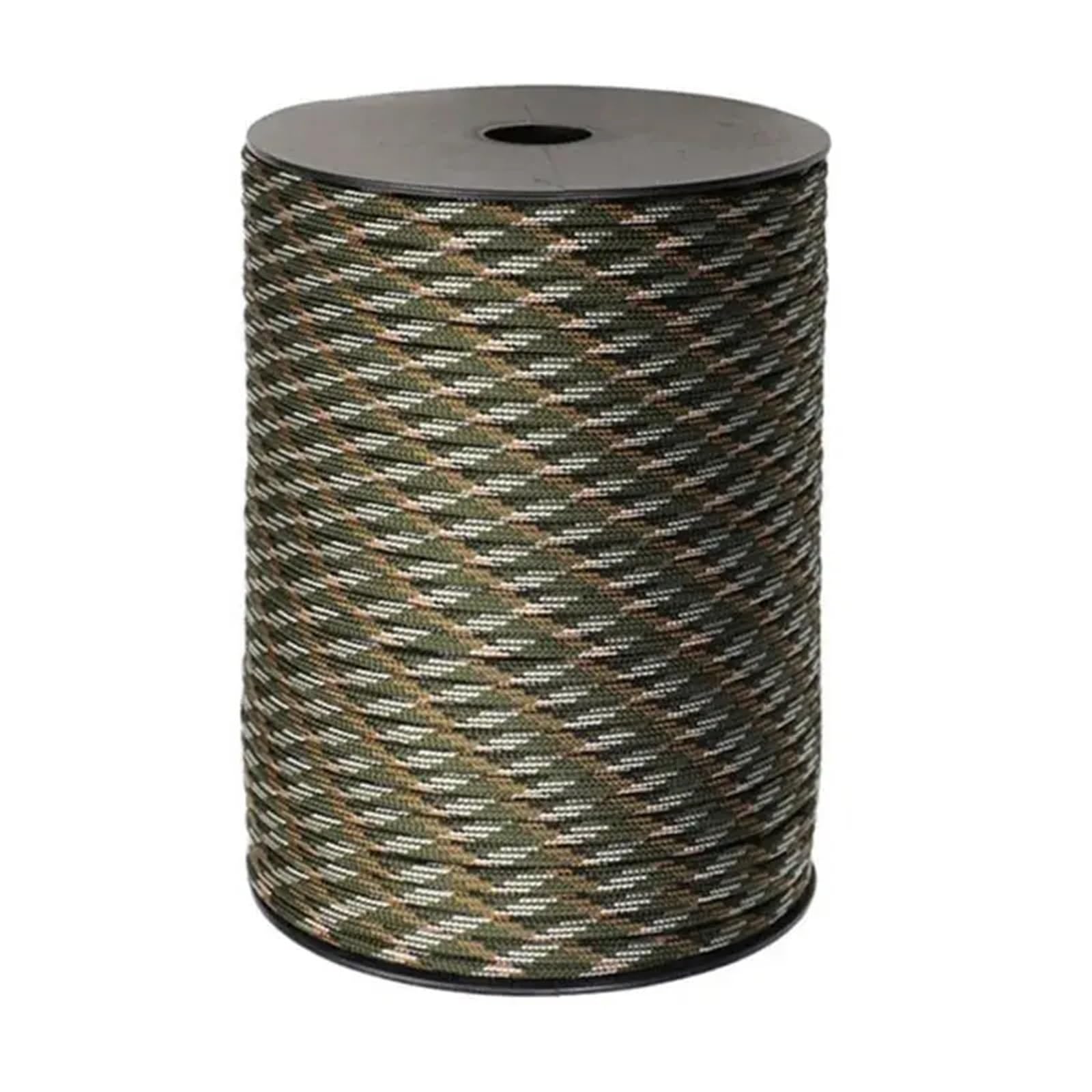 Paracorde 550 7 Brins – 100 M X 4 Mm, Résistance 249 Kg, Pour Camping, Survie Et DIY