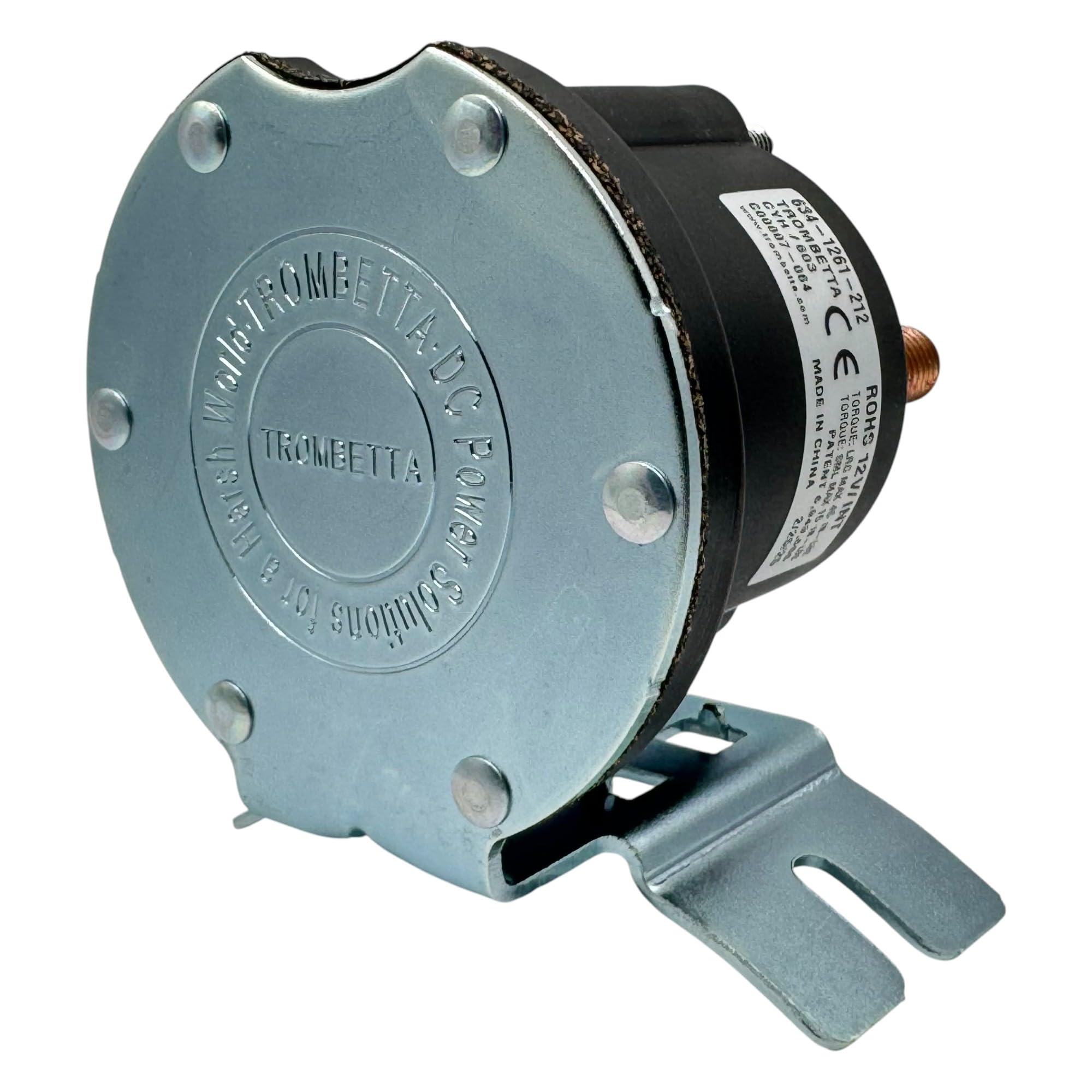 FalconSupply Genuine Trombetta 634-1261-212 12V Solenoid Switch Relay Kit, Replaces Monarch Bucher K17757, Maxon, Waltco, Fenner. Compatible with KTI Dump Trailer Hydraulic Pump, Liftgate, Snow Plow